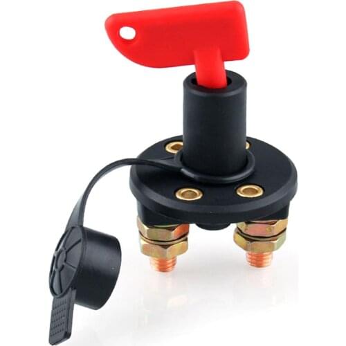Truck Boat Car 24V 300A Waterproof Battery Disconnect Rotary Power Isolator Cut Off Kill Switch For Marine ATV Car Accessories