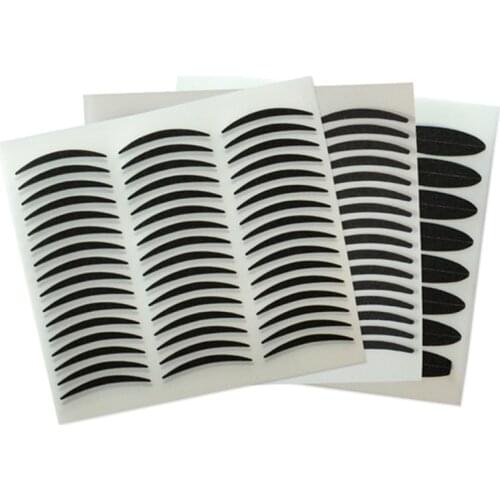 144 pcs/lot Thick and Thin Black Stripe Makeup Eyeliner Eyelid Tape Stickers for Making The Eyes Bigger with Eye Shadow