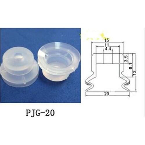50PCS vacuum sucker manipulator PJG-20 frosted surface double suction nozzle pneumatic components