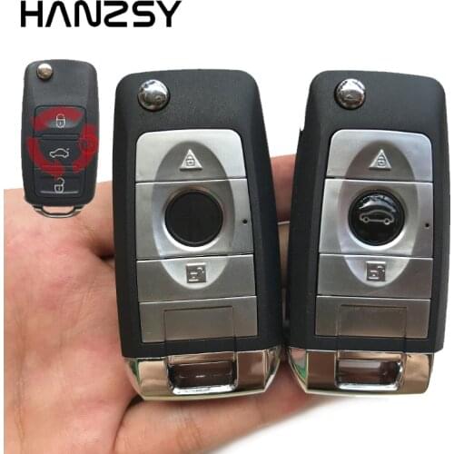 2/3 buttons Modifed Car key Case For VolksWagen VW Golf Jetta Beetle Passat b5 b6 Flip Folding key Cover blank Fob Remote Key