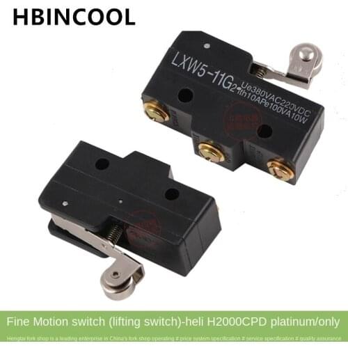 For high quality genuine Forklift accessories Forklift micro switch (lift switch) LXW-5/11G2 for Heli H2 CPD10-25T Forklift