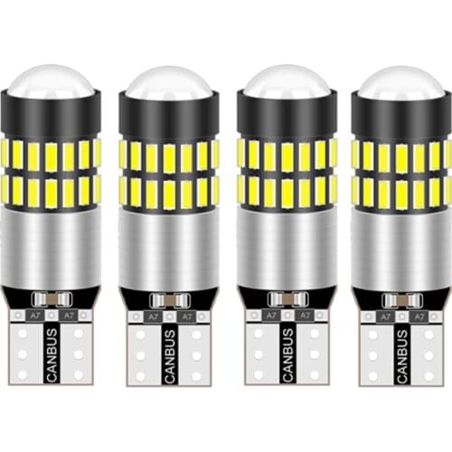 4x T10 W5W LED Canbus Clearance Side Marker Lights for Mercedes Benz W212 W203 W204 W124 W210 W163 W639 smart 453 C SLK