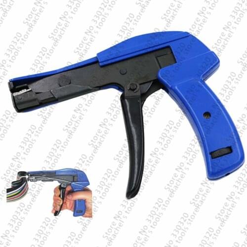 Cable tie tool fastening & cutting function cable tie gun 2.4-4.8mm