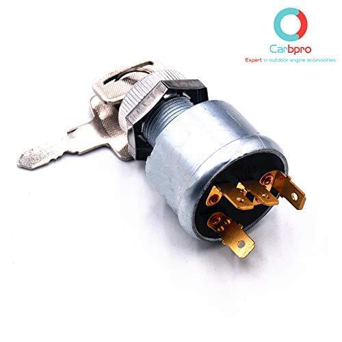 Key Switch for EZGO Cart - 4 Prong w/Factory Lights 81+ Gas & Electric 33639G01 33639G03