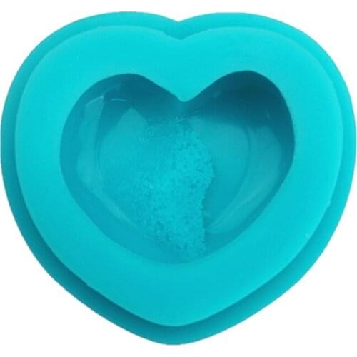 Natural Druzy Heart Star Moon Mold Rock Geode Stone Cluster Crystal Resin Mould A0NF