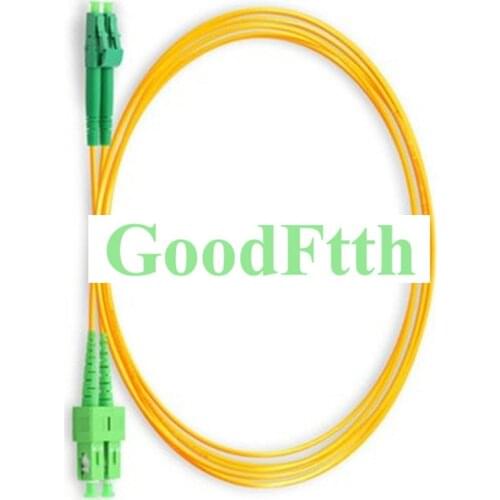 Fiber Patch Cord Jumper Cable SC/APC-LC/APC SM Duplex GoodFtth 20-50m