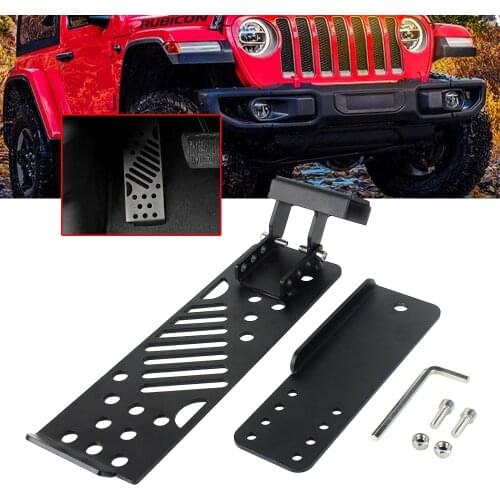 Pedal Driver Left Side Foot Rest Pedals Auto Footrest Peg Pad Car Styling for Jeep Wrangler JL 2018 2019