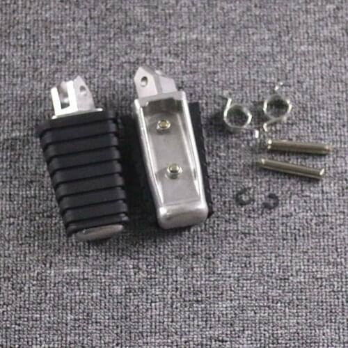 Front Footrest Foot Pegs For Yamaha V-STAR XVS 650 400 XV400 VJ700 XJ700S XV700 XV750 XV535 VMX1200 Maxim V-Max Virago All Years