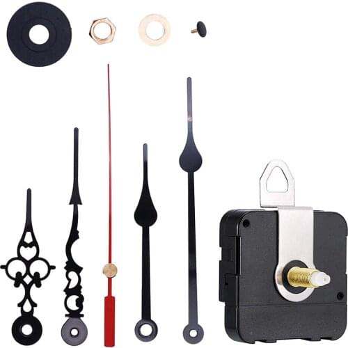 Hanging DIY Quartz Watch Silent Wall Clock Movement Quartz repair Movement Clock Mechanism Parts with needles 1 set
