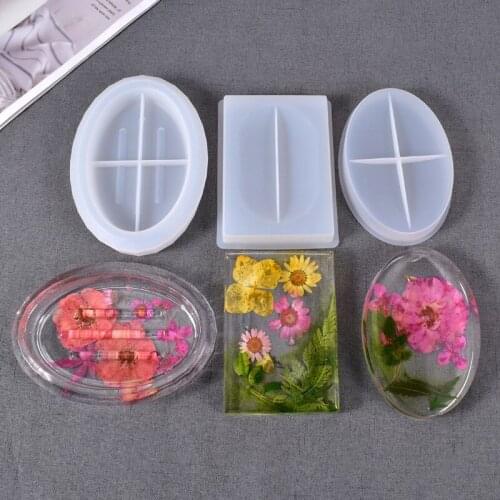 DIY crystal drop mold hand-made practical soap storage box silicone mold