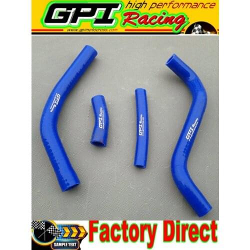 GPI silicone radiator hose FOR Yamaha YZ250F YZF250 YZ 250F 2014 2015 14 15 BLUE