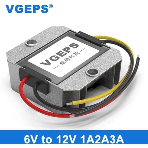 5-11V liter 12V DC power transformer 6V to 12V car power booster module waterproof converter