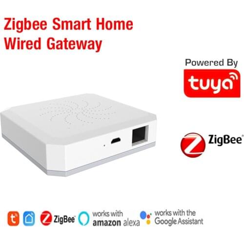 Tuya Zigbee Smart Home Zigbee Gateway Hub Remote Control Zigbee Devices Via Smart Life APP Works With Alexa Google Home