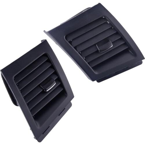 1Pair ABS Dash Air AC Vent Outlet Fit For Mitsubishi Lancer EVO 2008 2009 2010 2011 2012 2013 2014 2015 2016