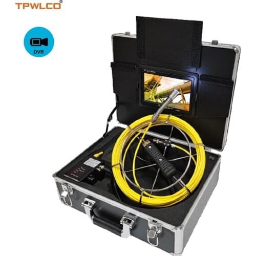 IP68 Waterproof 17mm Industrial Camera 20-50m Cable Professional Endoscope Camera System 4500mA Battery DVR