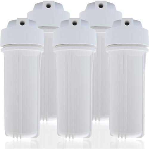 X5 Pcs Water Purifier 10-Inch Filter Bottle Filter Filter Element Housing Pp Cotton Filter Cartridge FREE SHİPPİNG