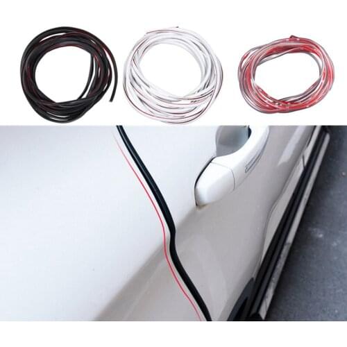Car Door Edge Scratch Crash Strip Protection For Nissan Tiida Teana Skyline Juke X-trail Almera Qashqai Livina Sunny March