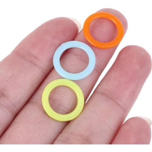 240pcs Round Knit Knitting Marking Circles Rings Markers Crochet Stitch DIY Sewing Accessories N2UC