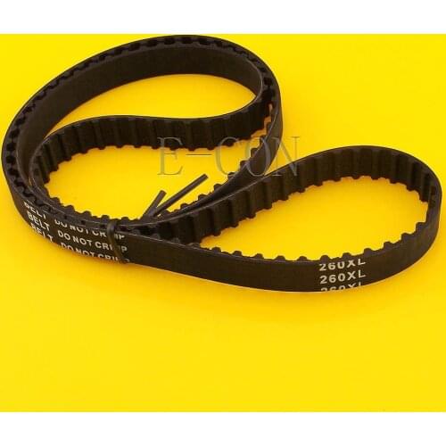 5pcs 260XL Timing Belt L039 130Teeth Width 0.39inch(10mm) XL Positive Drive Pulley for CNC Stepper Motor and Engraving Machine