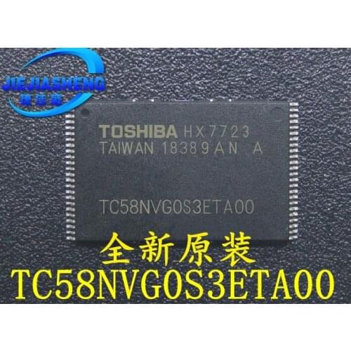 5pieces TC58NVG0S3ETA00 TC58NVG0S3ETAOO 128MB NAND FLASH
