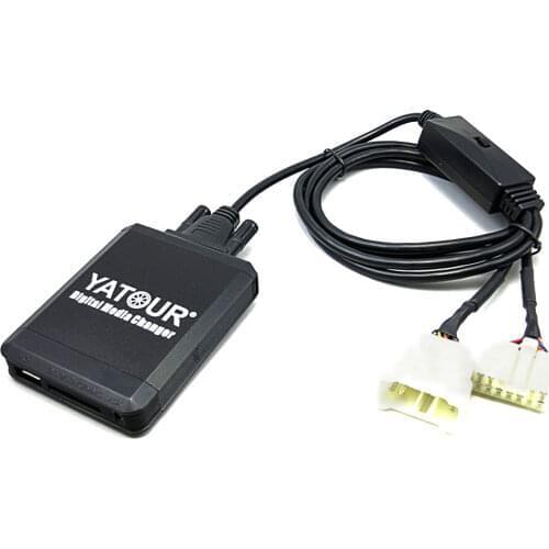 Yatour Car Audio mp3 player YTM06 for Toyota Lexus Scion Digital Music Car CD Changer USB SD AUX Bluetooth adapter