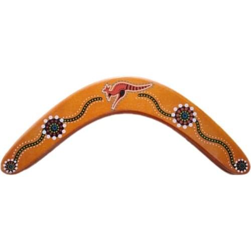Wooden Boomerangs - Safe Kids Boomerang for Light to NO Wind Throwing