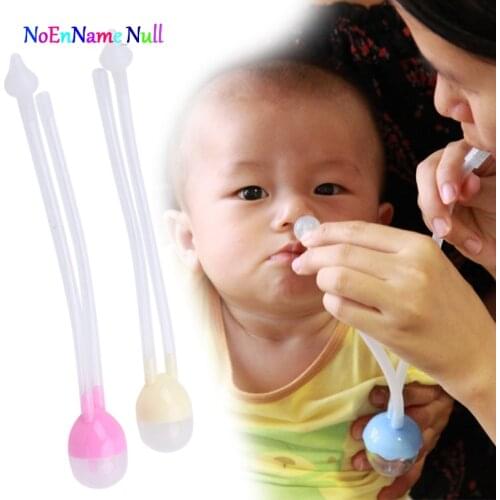 Newborn Baby Safety Nose Cleaner Vacuum Suction Nasal Aspirator Flu Protections