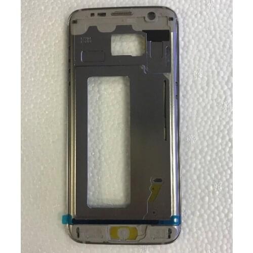 For Samsung Galaxy S7 G930F S7 edge G935F Housing LCD Display Middle Frame Midframe Bezel Chassis Plate