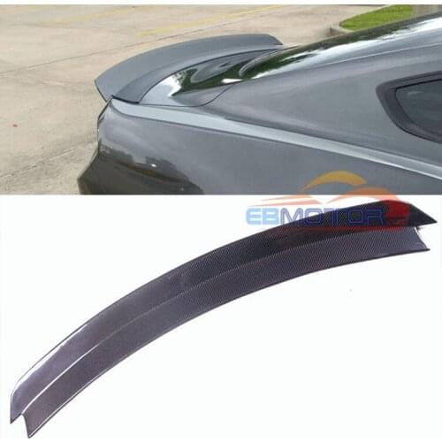 GT style Real carbon fiber spoiler wing tail for FORD MUSTANG RTR 2014-2017 F033