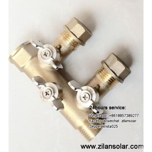 3/4" brass filling valve