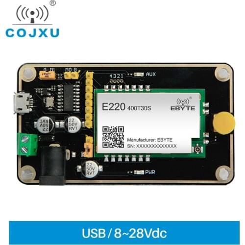 LLCC68 433MHz 470MHz Lora Test Board Kit for E220-400T30S UART Wireless Module USB Interface cojxu E220-400TBH-01