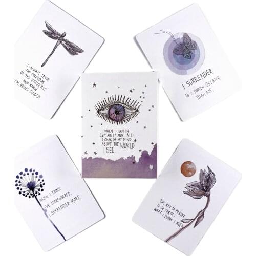 Universe Has Your Back Oracle Cards Leisure Party Table Game High Quality Fortune-telling Prophecy Tarot Deck With Guide Book