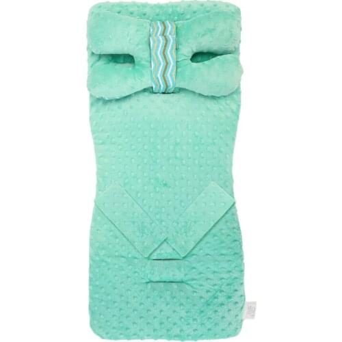 Wholesale baby stroller cushion umbrella cart seat dining chair thick cotton pad winter safety chair cushion universal