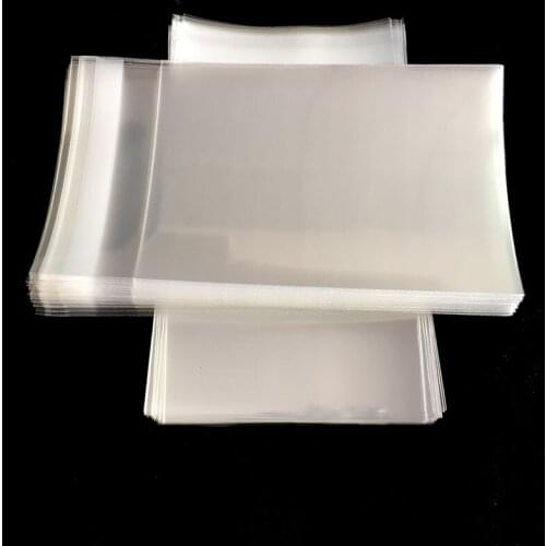 Wholesale clear plastic clear opp bag with self adhesive 290x360mm for C3 size 11"x 14"