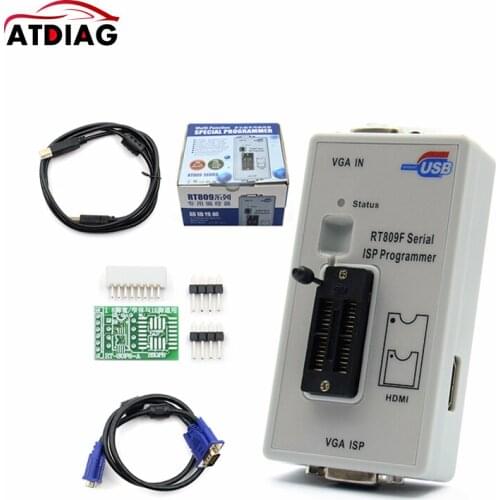 Original RT809F LCD Display ISP Programmer Module With SOP8 Test Clip 1.8V Adapter TSSOP8/SSOP8 11 Adapters