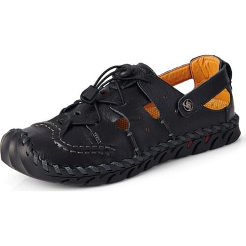 Beach sport zapatos wear 2020 sandalias mesh breathabl transpirables zapatillas Casual man sandals flip playa Fashion slippers