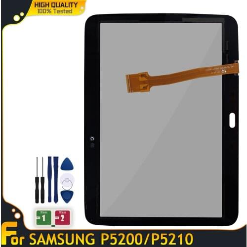 Tested Touch Screen For Samsung Galaxy Tab 3 10.1 GT-P5200 P5210 10.1'' Touch Screen Digitizer Panel Sensor Front Glass