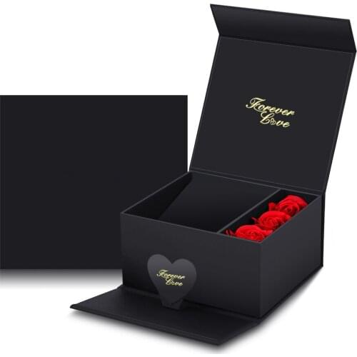 ZEMIOR Unique Ring Boxes Necklaces Jewelry Box Bracelets Earrings Display Universal Jewelry Romantic Organizer Display Gift Box