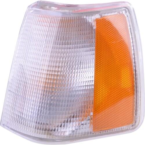 Car Left Front Parking Corner Marker Light Cover Turn Signal Driving Lamp Cap 13696091 Fit for Volvo 940 960 740 1992 VO2520105