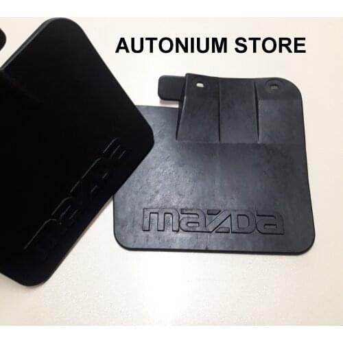 1 Pair Rear Left Right Mud Guard MudFlap Best Quality for Mazda E2000 E2200 Van Bongo Brawny Van Minibus