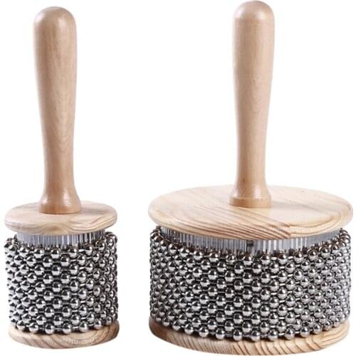 Baby Musical Toy Wooden Percussion Band Student Children Kid Instrument Pop Hand Shaker