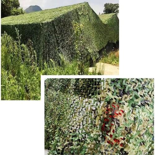 3 x 6m 3 x 2m Camouflage Net Shading Net Camo Desert Garden Blind Car Cover for Parasol Decoration Jungle