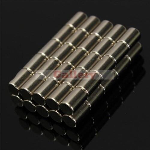 New Sale Neodymium Magnets Iman Neodimio 100pcs Lot N52 Strong Round Disc Magnets 4mm X 6mm Rare Earth Neodymium Magnet