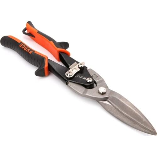 Cutting Scissors Hand Tool Straight Curved Aviation Tin Snip Sheet Metal Shear