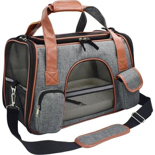 Pet Carrier Breathable Travel Transport Cat Dog Carrying Messenger Bag Puppy Chihuahua Dog Carrier Bags Handbags Pet Products