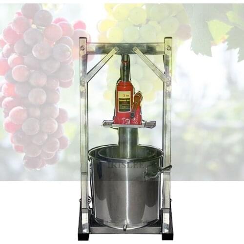 Manual Juice Pressing Machine Home Stainless Steel Juicer Self Brewing Grape Wine Pressing Manor Fruit Fer ment Presser