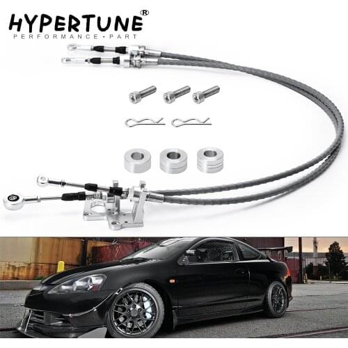 Shifter Cables With Trans Bracket Shift Linkage For RSX K20 K20A K24 K Series EG EK DC2 Race Type-S & K-Swap Vehicles HT-SBP04