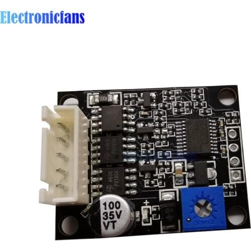 DC 6-20V 60W BLDC 3-Phase Brushless Motor Driver Hallless DC Motor Drive Board Speed Controller Module with Adapter Cable