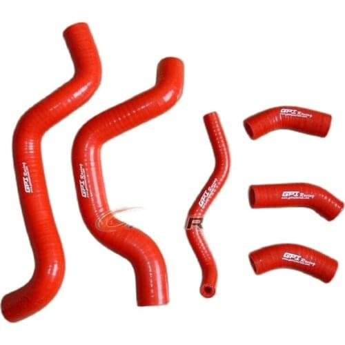 SUZUKI SV650 SV 650 K3 2003-ON silicone radiator hose 04 05 06 08 09 10 11 RED