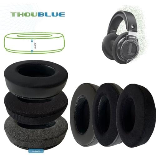 THOUBLUE Replacement Ear Pad For Philips SHP9500 Earphone Memory Foam Cover Earpads Headphone